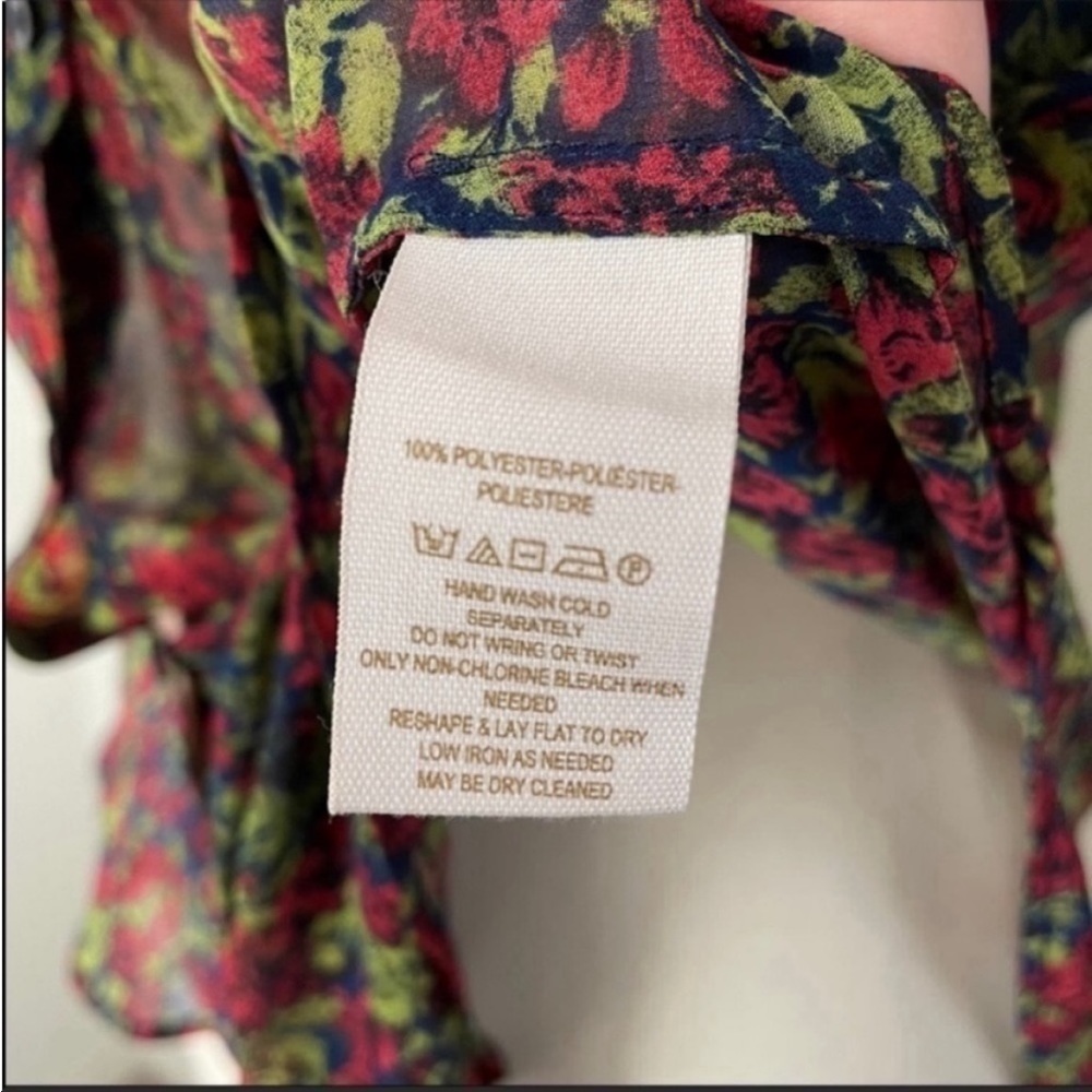 FREE PEOPLE Easy Rider Floral Button Up Blouse - Picture 6 of 9